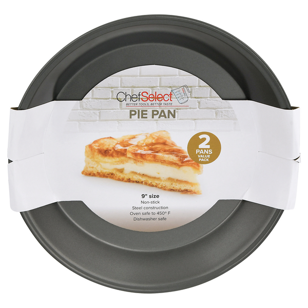 ChefSelect Pie Pan Non-Stick 9 Inch
