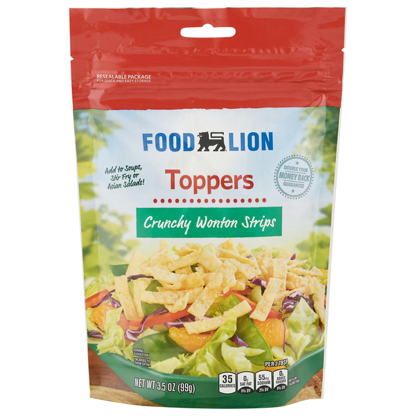 Food Lion Toppers Crunchy Wonton Strips