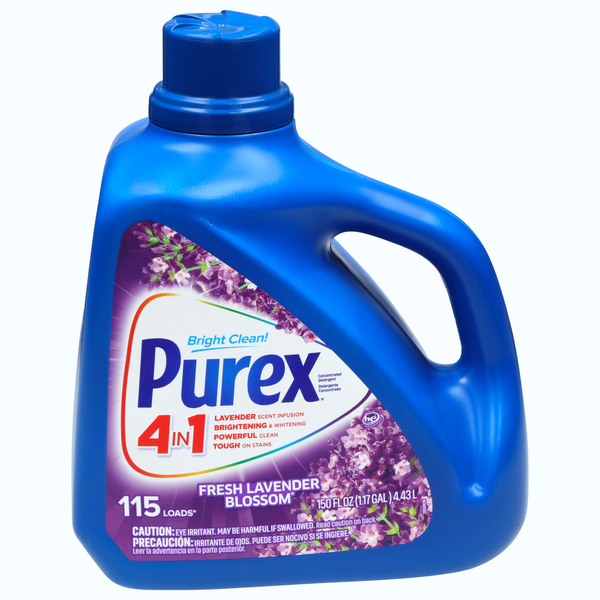 Purex Fresh Lavender Blossom Scented Liquid Laundry Detergent