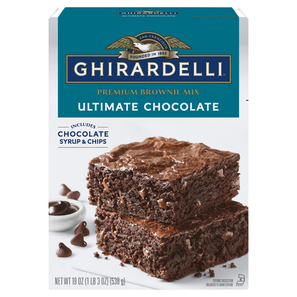 Ghirardelli Premium Ultimate Chocolate Brownie Mix