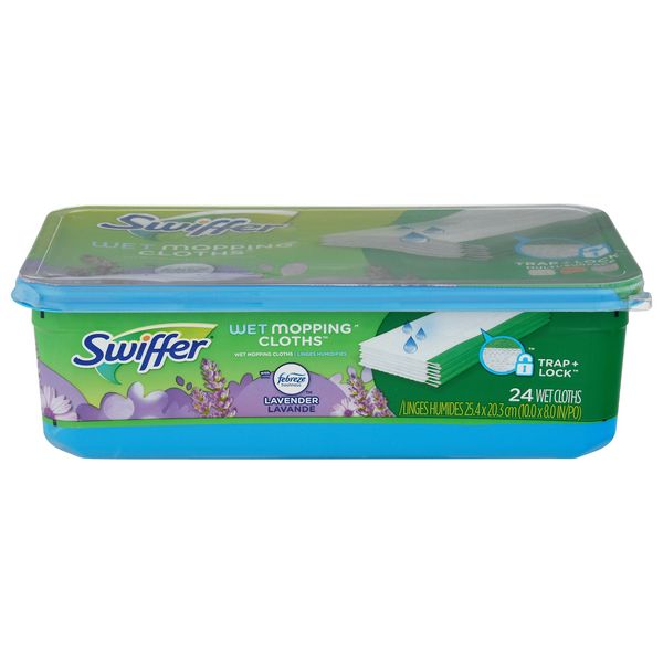 Save on Swiffer Wet Mopping Cloths Febreze Lavender Order Online
