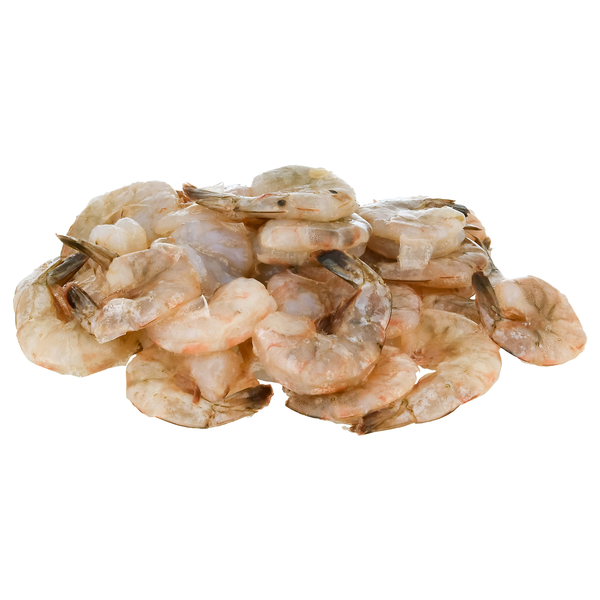 Raw Shell-On Deveined Large Shrimp 31-40 ct per lb Fresh