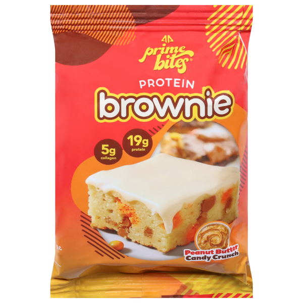 Prime Bites Peanut Butter Candy Crunch Protein Brownie
