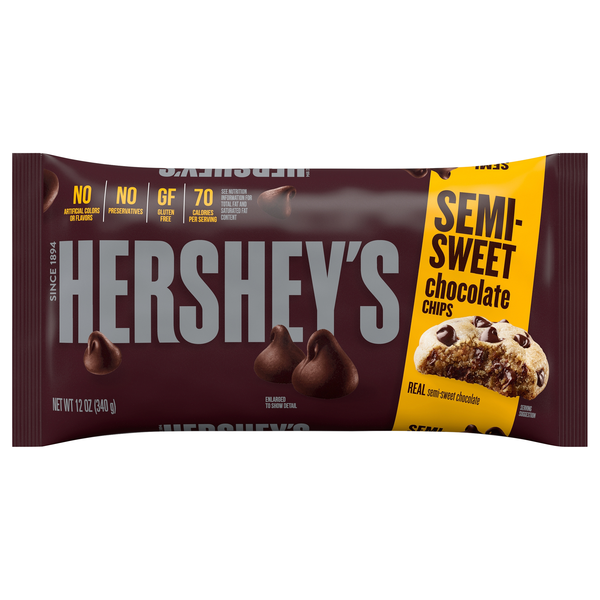 Hershey's Semi-Sweet Chocolate Baking Morsel Chips
