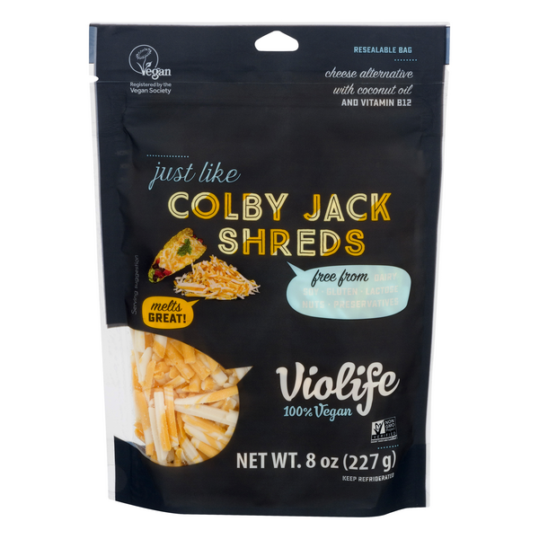 Save on Violife Just Like Cheese Shreds Colby Jack Vgan Order Online