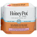 The Honey Pot Herbal Infused Incontinence Daytime Pads w/Wings Organic