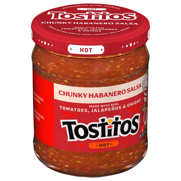 Tostitos Hot Chunky Habanero Salsa