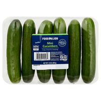 Food Lion Mini Cucumbers - 6 ct