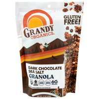 Grandy Organics Gluten Free Dark Chocolate Sea Salt 6g Protein Granola