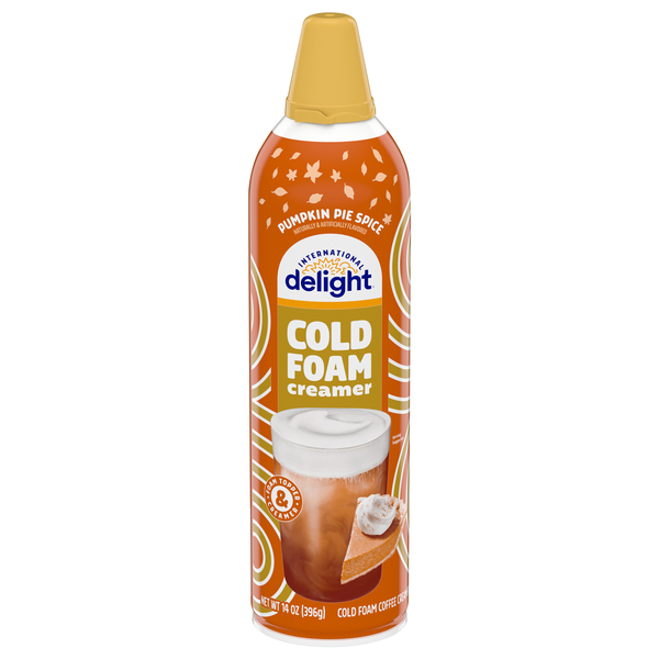 International Delight Pumpkin Pie Spice Cold Foam Coffee Creamer