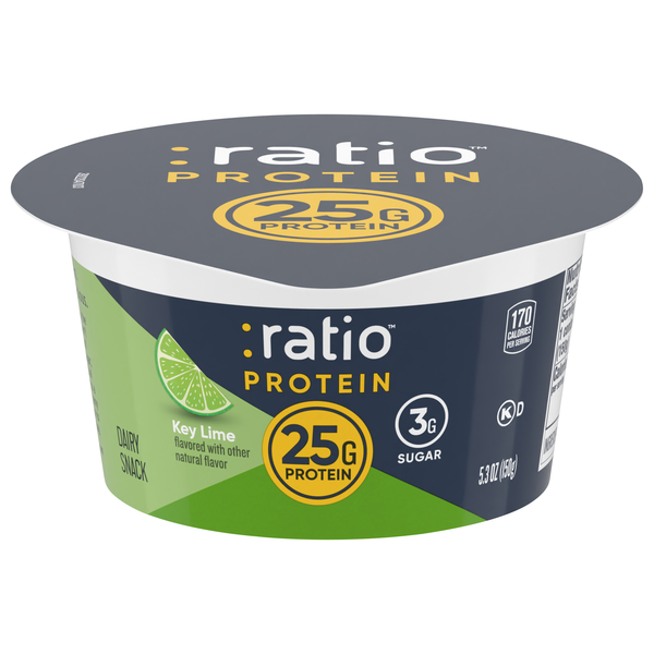 ratio PROTEIN 25g Key Lime Dairy Yogurt Snack Cup