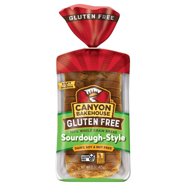 Canyon Bakehouse Gluten Free Sourdough-Style 100% Whole Grain Bread