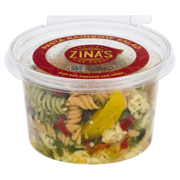 Zina's Deli Rainbow Pasta Salad