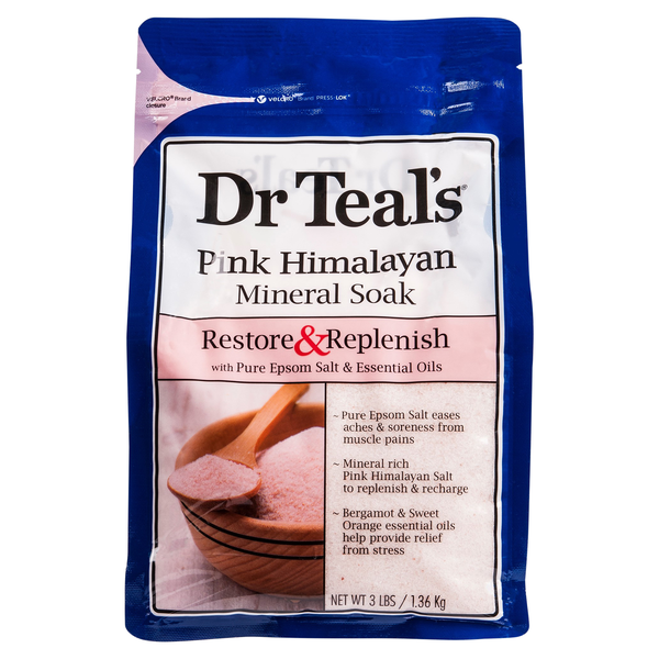 Dr. Teal's Pink Himalayan Mineral Soak Restore & Replenish