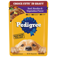 PEDIGREE Choice Cuts in Gravy Beef Noodles & Vegetables Adult Wet Dog Food