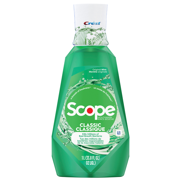 Crest Scope Classic Original Mint Mouthwash
