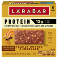 LARABAR Peanut Butter Chocolate Nut Butter 12g Protein Bars - 5 ct