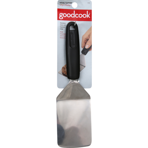Good Cook Stainless Steel Wide Turner