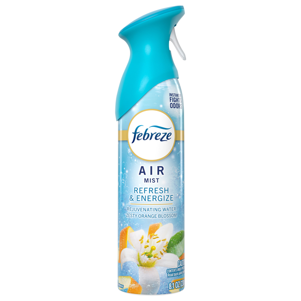 Febreze AIR Mist Refresh & Energize Scent Air Freshener Trigger Spray
