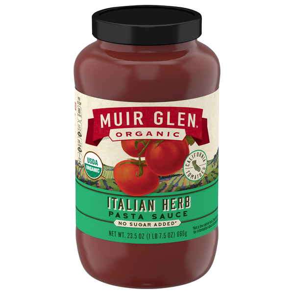 Muir Glen Organic No Sugar Added Italian Herb Pasta Sauce
