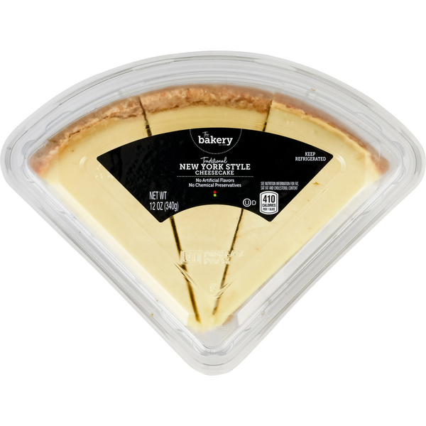 Stop & Shop The Bakery Traditional Cheesecake New York Style Slices - 3 ct