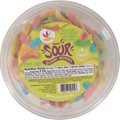 Our Brand Neon Sour Gummi Worms Candy