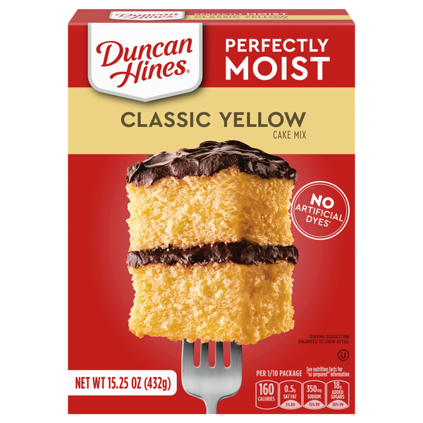 Duncan Hines Perfectly Moist Classic Yellow Cake Mix