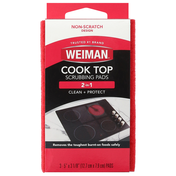 Weiman Cook Top Scrubbing Pads