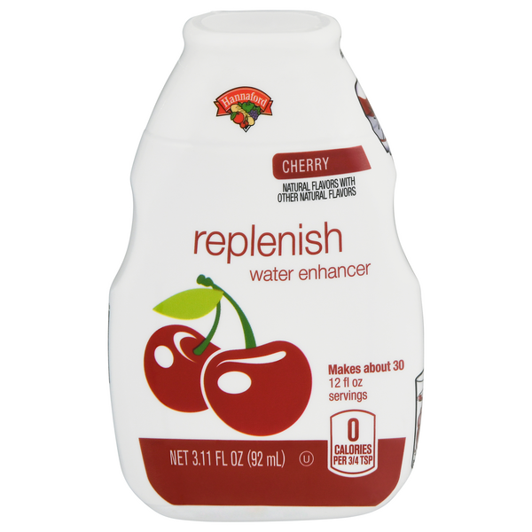 Hannaford Replenish Water Enhancer Cherry