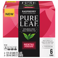 Pure Leaf Raspbery Sparkling Tea - 6 pk