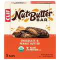 CLIF Nut Butter Organic Chocolate Peanut Butter Plant Protein Bars - 5 ct