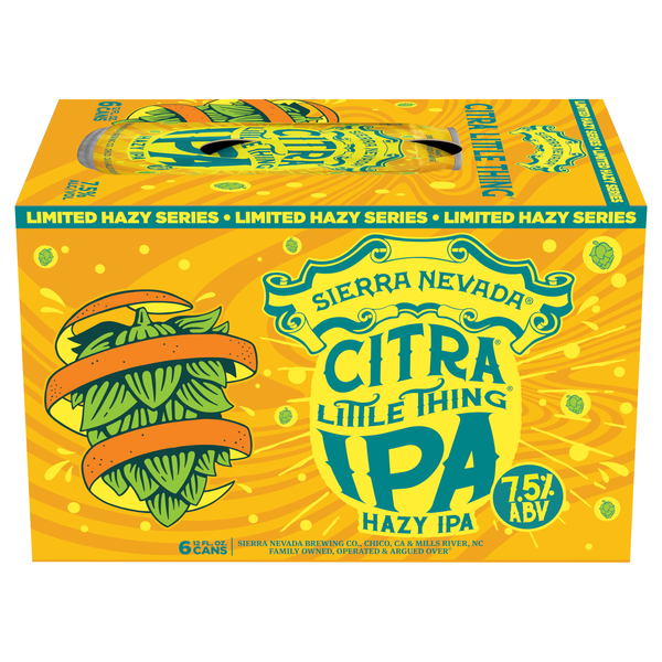 Sierra Nevada Juicy Little Thing Hazy IPA Beer - 6 pk
