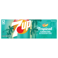 7UP Tropical Soda - 12 pk