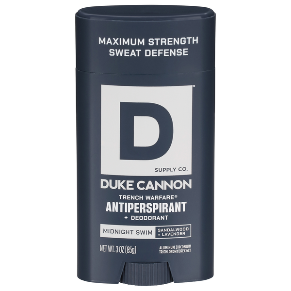 Duke Cannon Trench Warfare Sandalwood + Lavender Antiperspirant/Deodorant