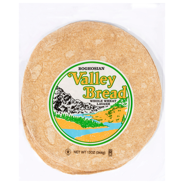 Boghosian Valley Round Whole Wheat Lavash Bread