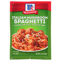 McCormick Italian Mushroom Spaghetti Pasta Sauce Mix Packet