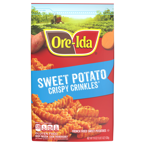 Ore-Ida Sweet Potato Crispy Crinkles Fries Frozen