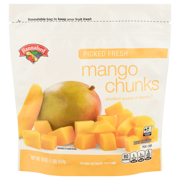 Hannaford Mango Chunks Frozen