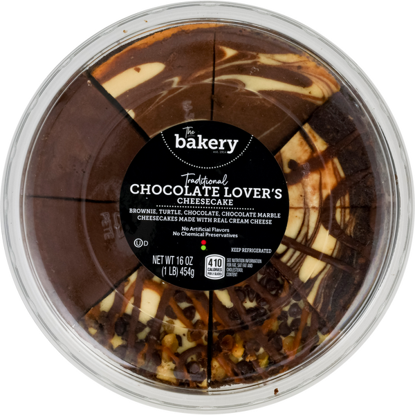 Stop & Shop The Bakery Traditional Chocolate Lover's Cheesecake