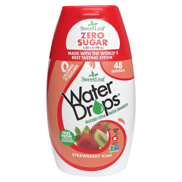 SweetLeaf Zero Sugar Strawberry Kiwi Water Drops Enhancer