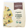 Woodstock Organic Spinach & Cheese Ravioli Pasta Frozen