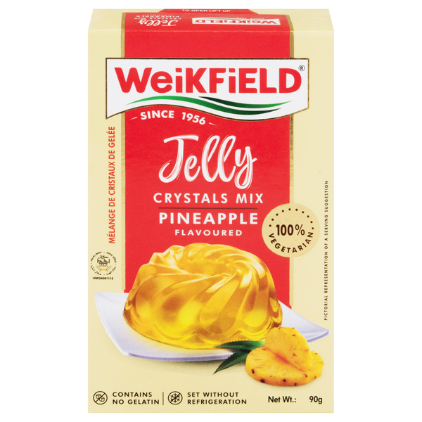 Weikfield Pineapple Flavor Jelly Crystals Mix