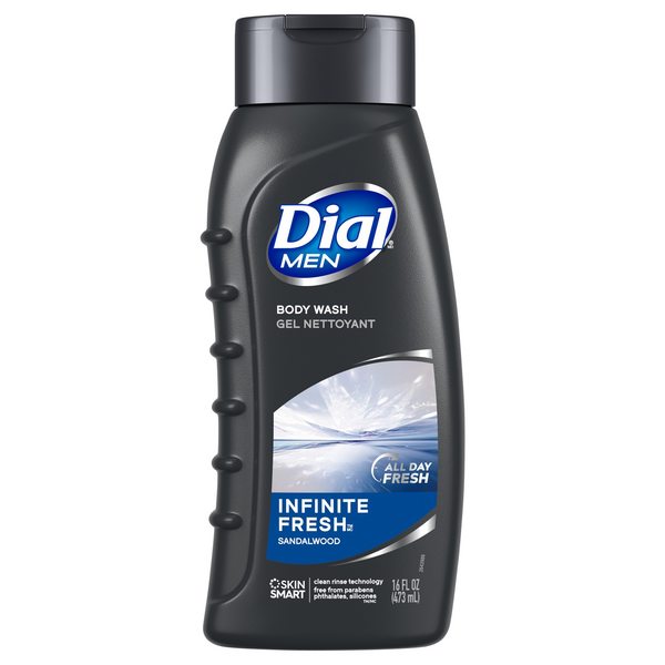 Dial Men Infinite Fresh Sandalwood Body Wash