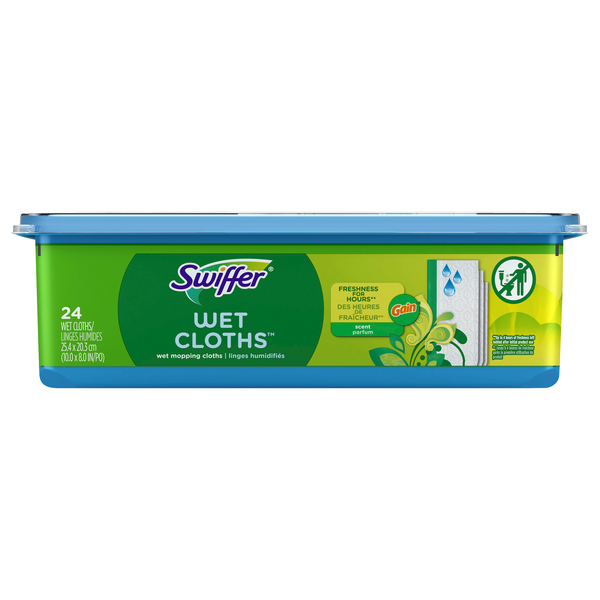 Swiffer Gain Scent Wet Mopping Cloths Refill