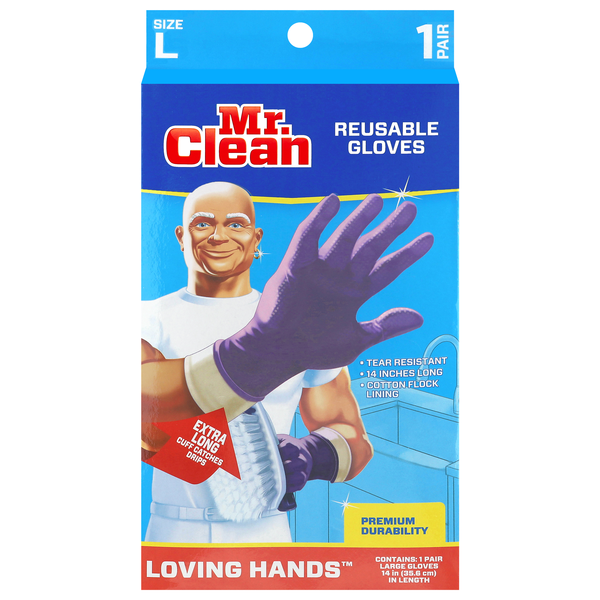 Mr. Clean Loving Hands Premium Glove Size L