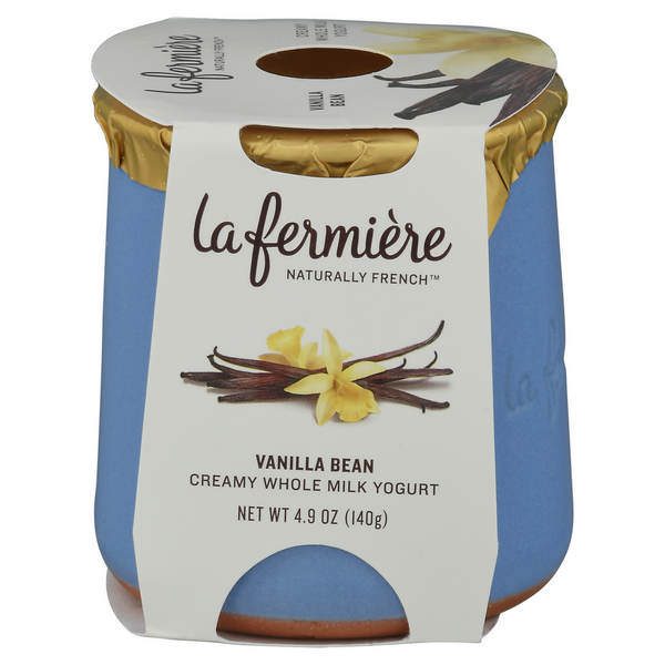 La Fermiere Creamy Whole Milk Vanilla Bean Yogurt