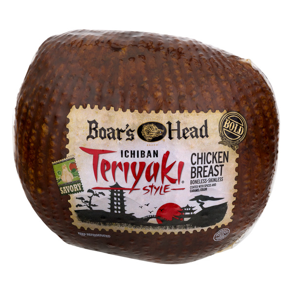 Save on Boar's Head Deli Chicken Breast Ichiban Teriyaki Style (Regular