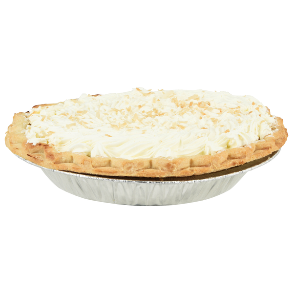 Hannaford Bakery Coconut Cream Pie 8 Inch