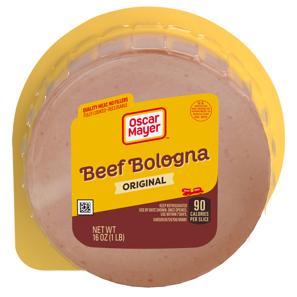 Oscar Mayer Original Beef Bologna Sliced