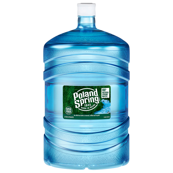 Poland Spring 100% Natural Spring Water